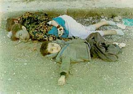Gas attack victim From Kurdistan Regional Government website http://www.krg.org
