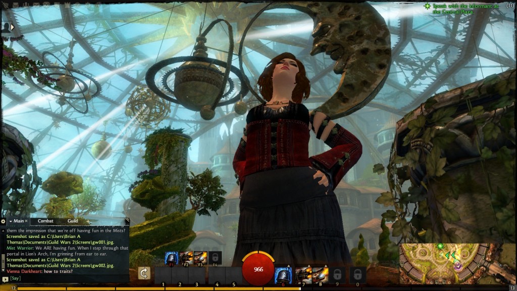 Sthel Thomas in the garden in Divinities Reach
