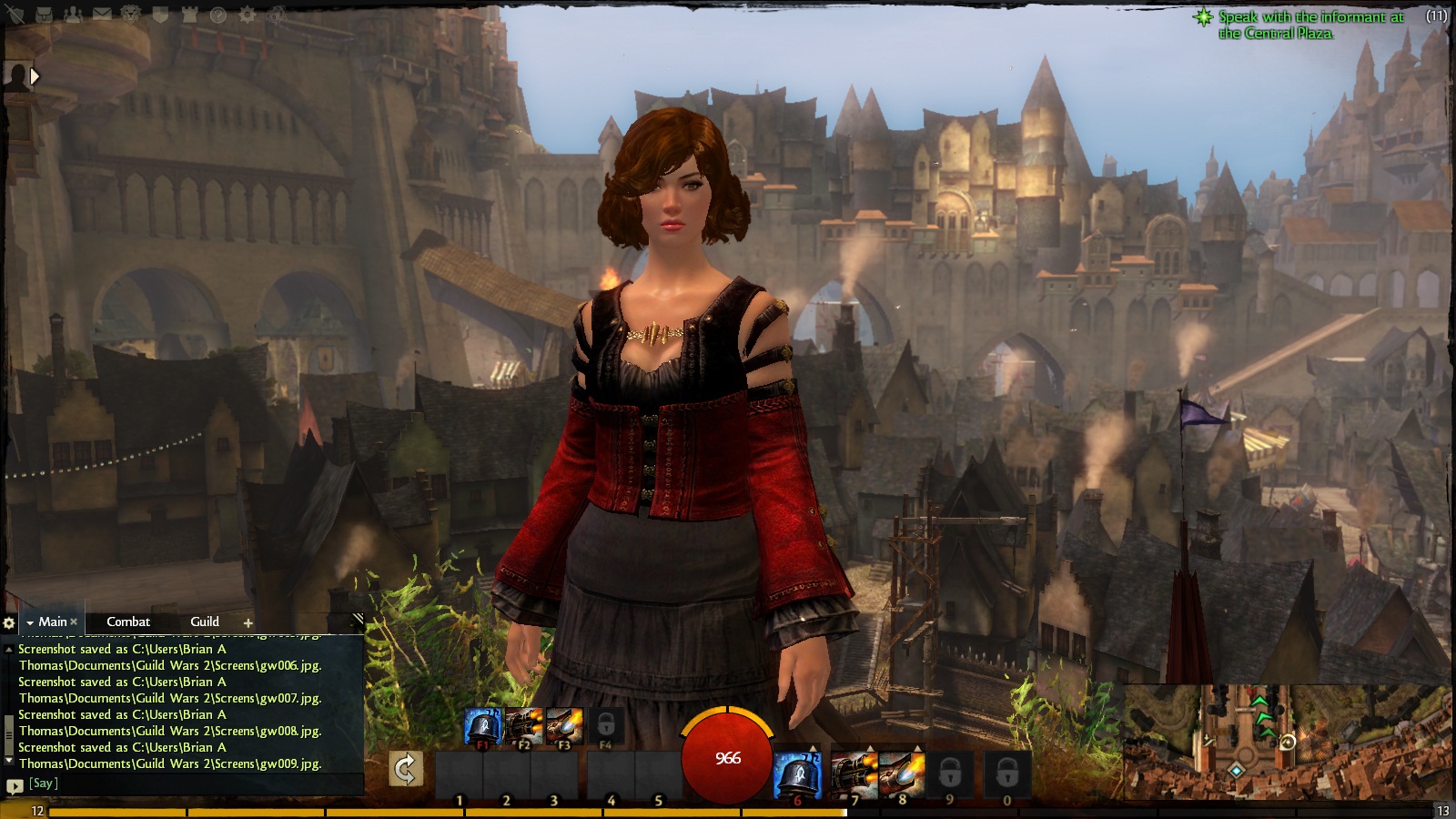 Sthel Thomas, Level 12 Human Engineer, Human City of Divinities Reach - Guild Wars 2